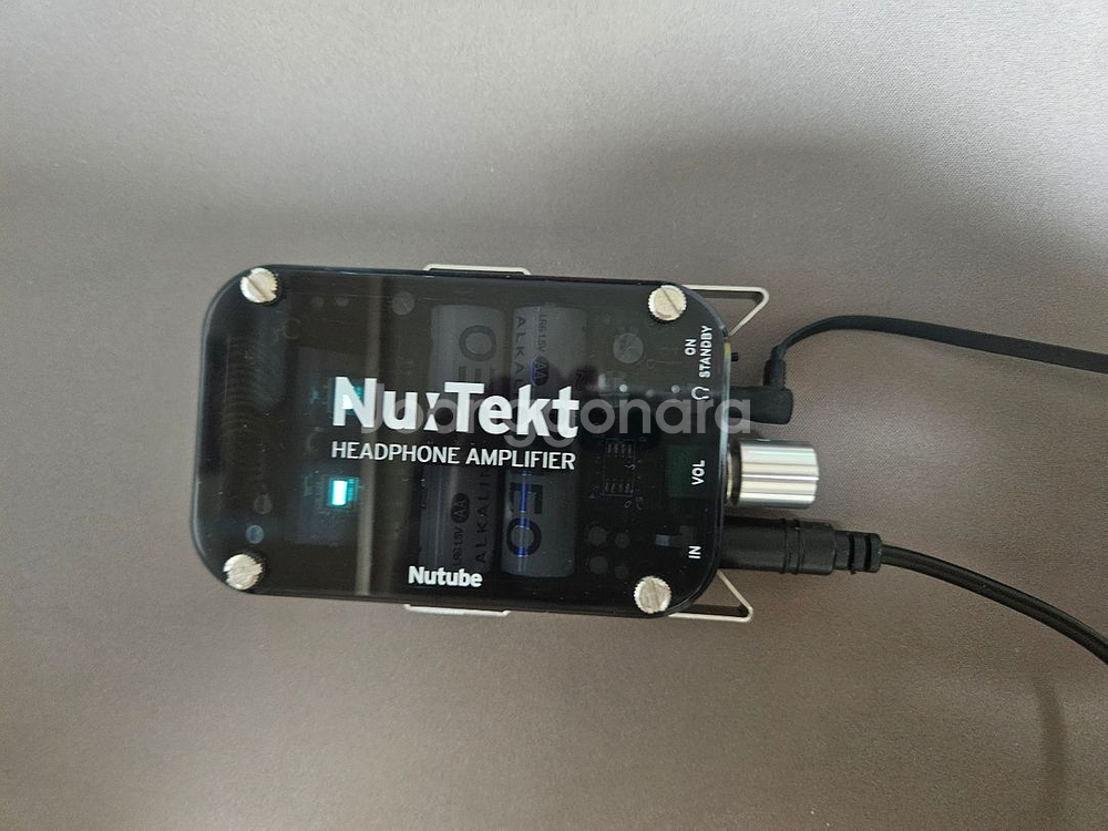 누텍 휴대용 헤드폰 앰프--3