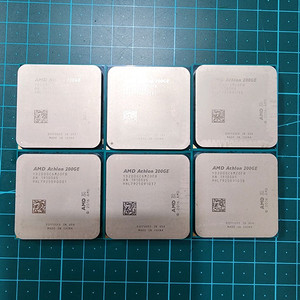 AMD 애슬론 200ge CPU 6개
