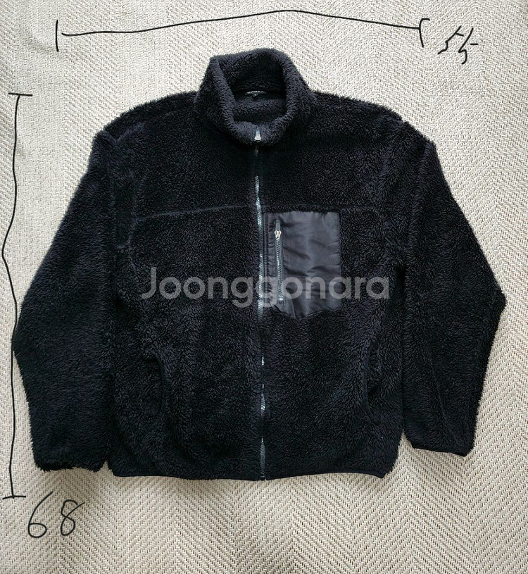 뽀글이 플리스 자켓 판매--1