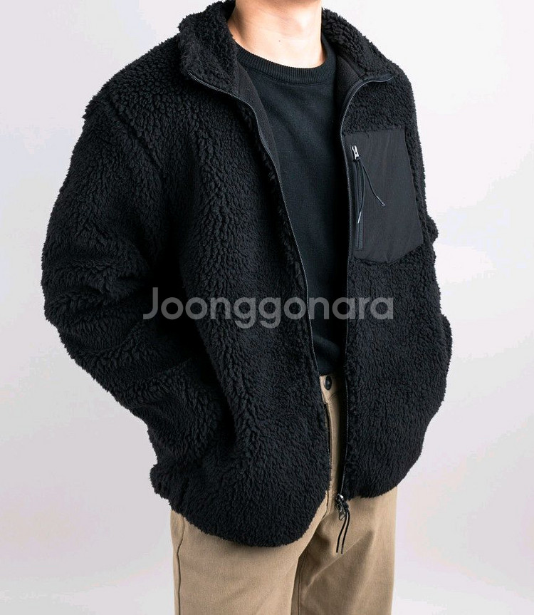 뽀글이 플리스 자켓 판매--0