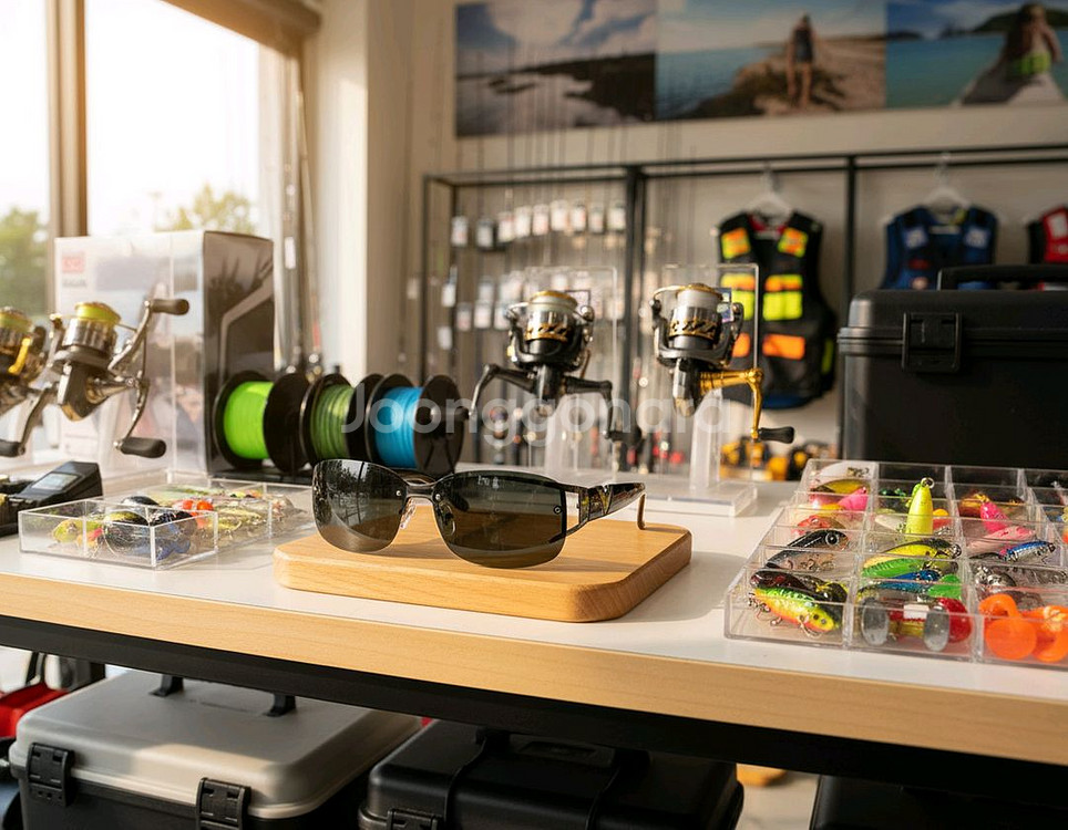 등산.낚시에 최고의 편광 제품 . 외국 수입품. 미착용--1