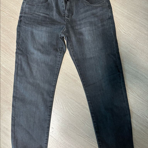 알레그리 흑청 슬림핏 데님 팬츠 23fw
