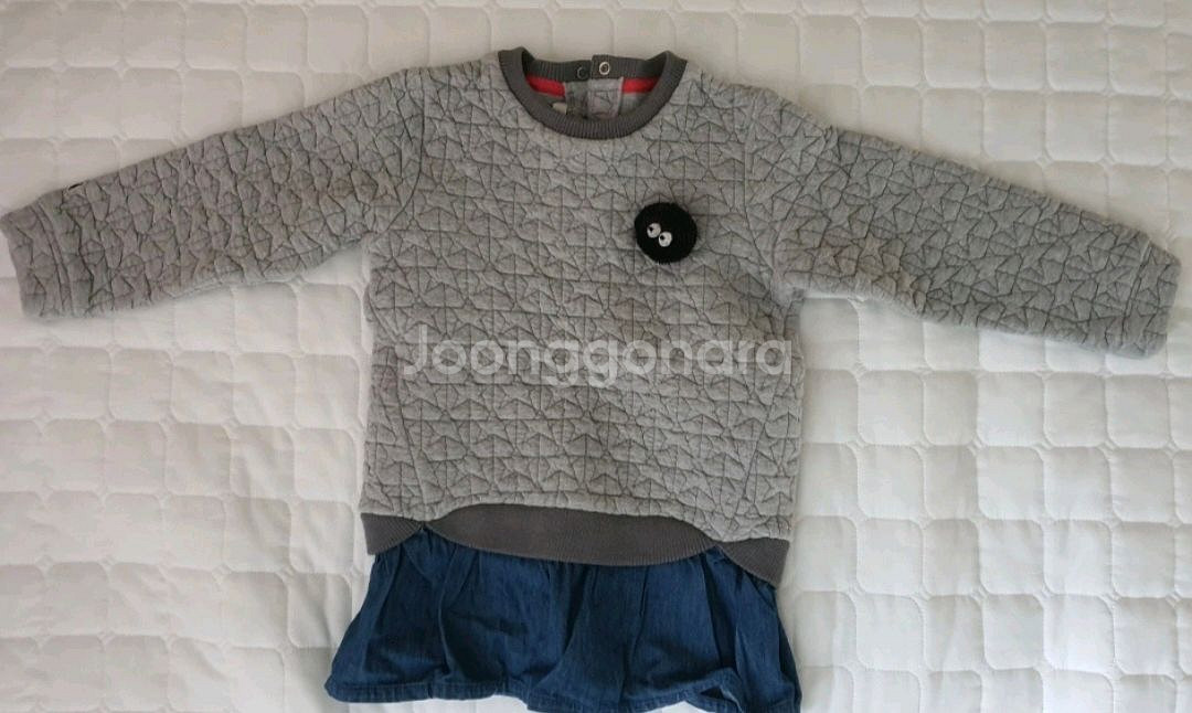 여아 블루독 원피스.120--0