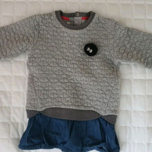 여아 블루독 원피스.120