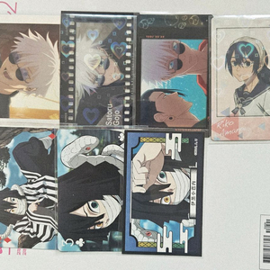 급전)주술회전 귀멸의 칼날귀칼 포카 양도고죠이구로