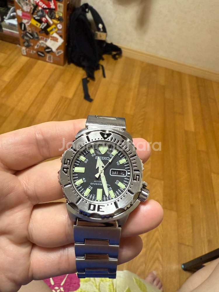 세이코 seiko 블몬 블랙몬스터 skx779--1