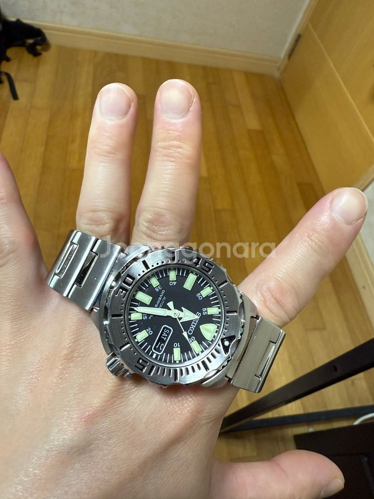 세이코 seiko 블몬 블랙몬스터 skx779--7