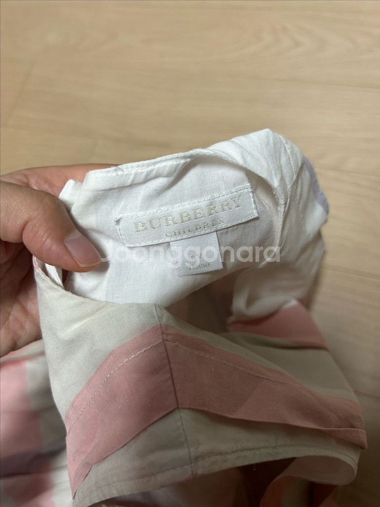 버버리 원피스 6y--3