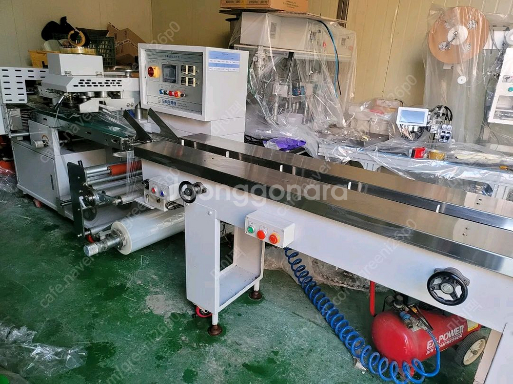 고속 자동 삼면 수축포장기 수축포장기계 열수축터널 세트--0