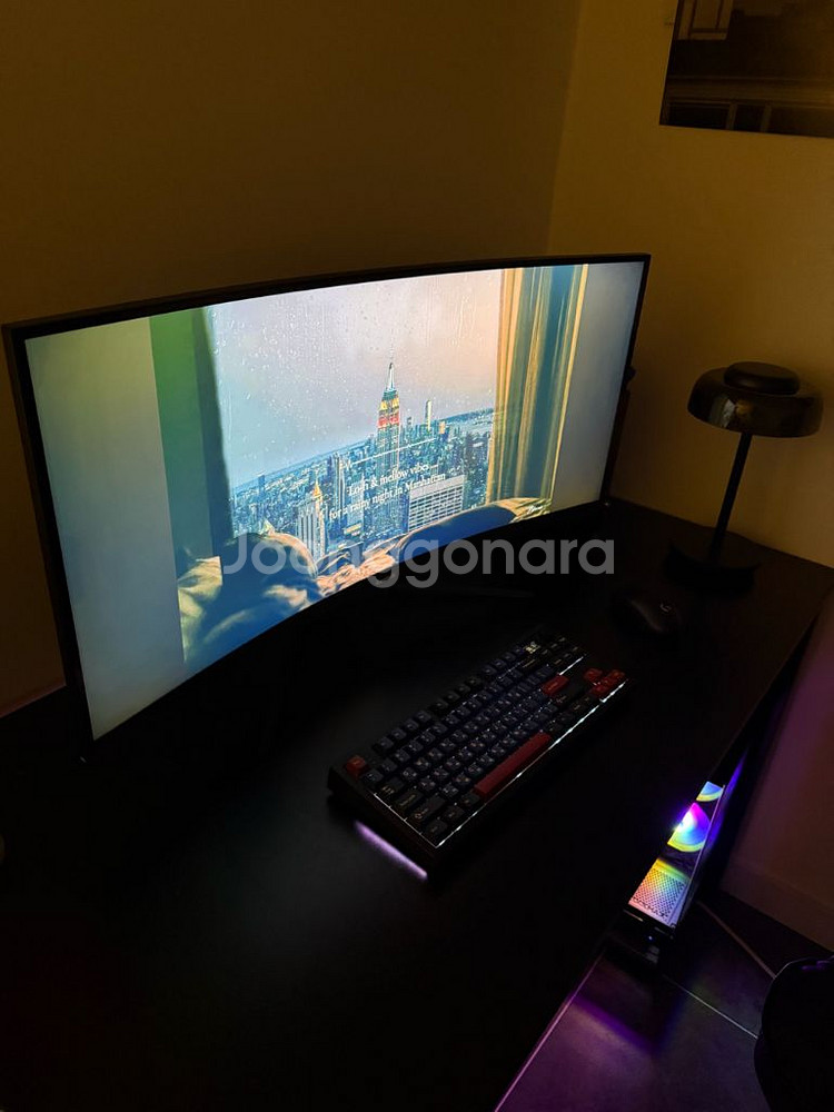 RTX 5070 7800X3D 165hz qhd34인치--1