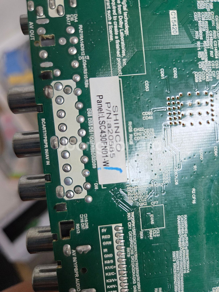 클라인즈 K43T3E용 통합보드/메인보드--2