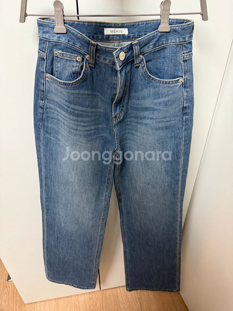 메비 데인 부츠컷 진 미들블루 스탠다드 1사이즈--9