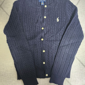 폴로키즈 7T 네이비 가디건