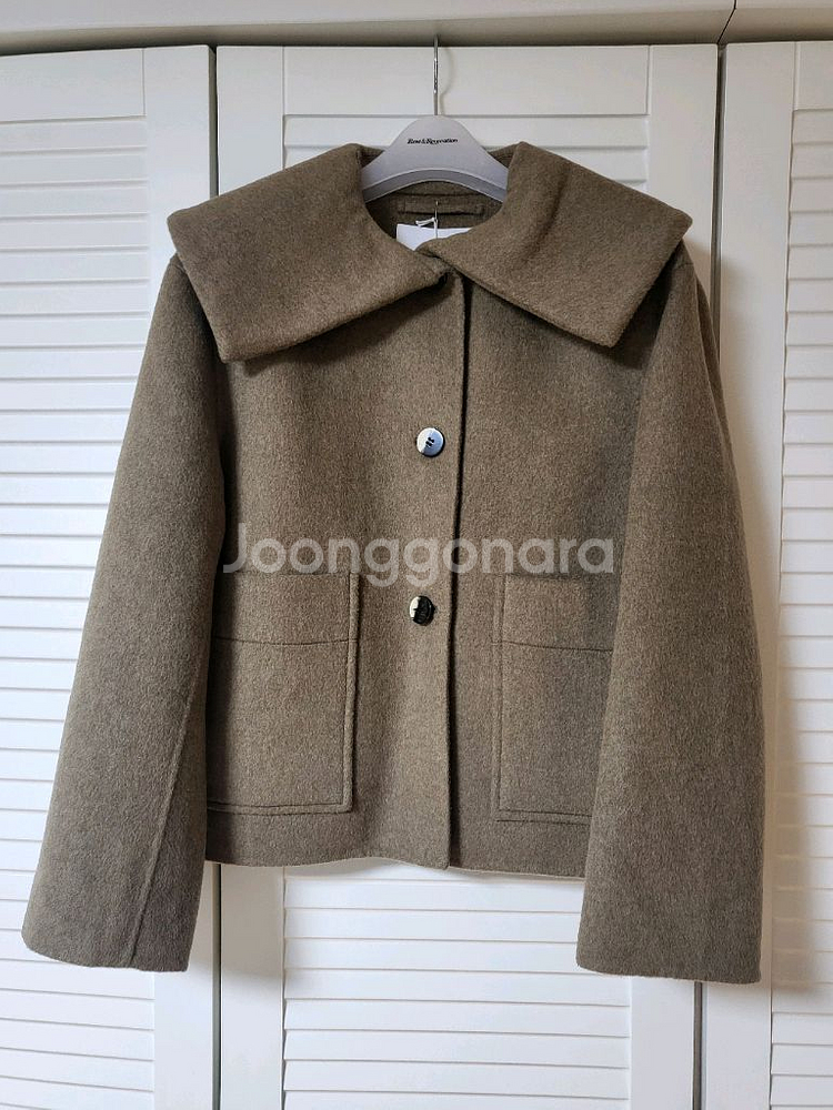 GANNI 가니 울자켓/울코트/택새상품/매장정품--0