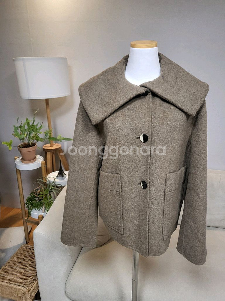 GANNI 가니 울자켓/울코트/택새상품/매장정품--7