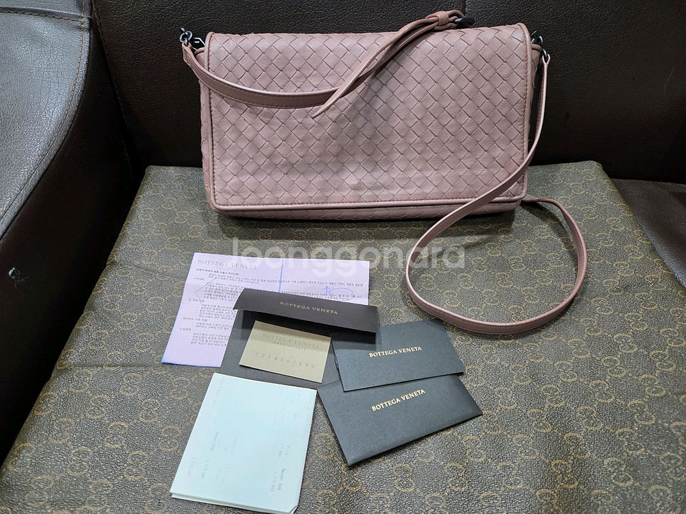 보테가베네타 크로스백--0