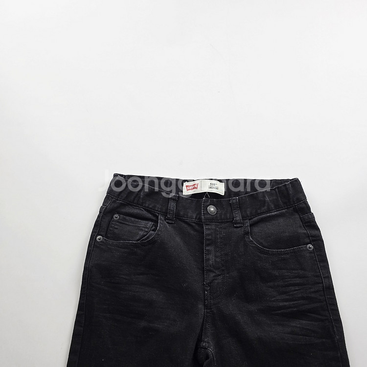 리바이스 청바지 흑청 스판 데님 사이즈25 R2574--2