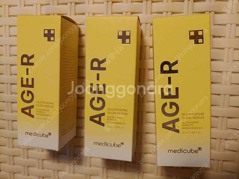 NEW 메디큐브 에이지알 글루타치온 글로우 앰플3개세트--1