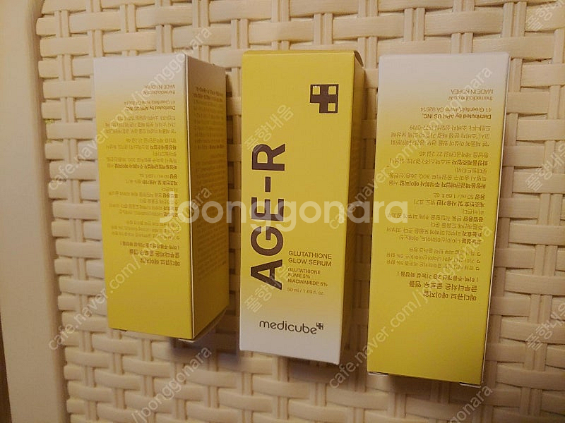 NEW 메디큐브 에이지알 글루타치온 글로우 앰플3개세트--2