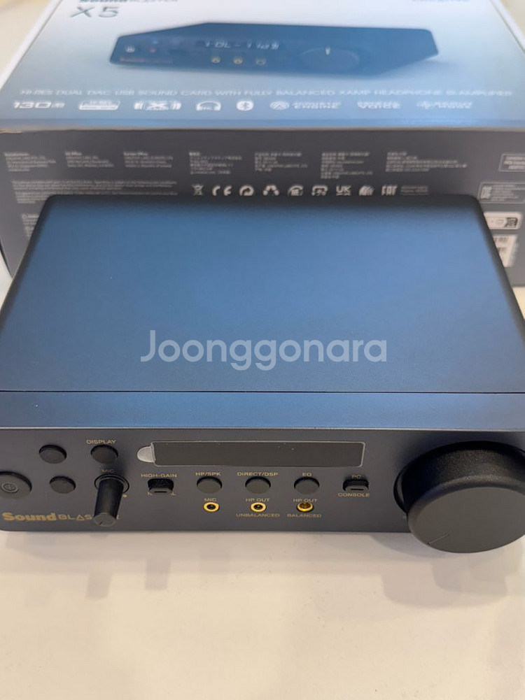 [사운드 DAC] 크리에이티브 사운드 블라스터 X5--2