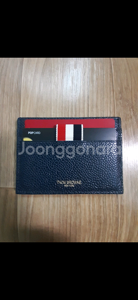 톰브라운 사선 카드지갑 매장정품--0