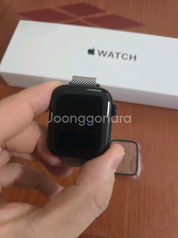 애플워치 se2 40mm(미드나잇) 풀박스--1