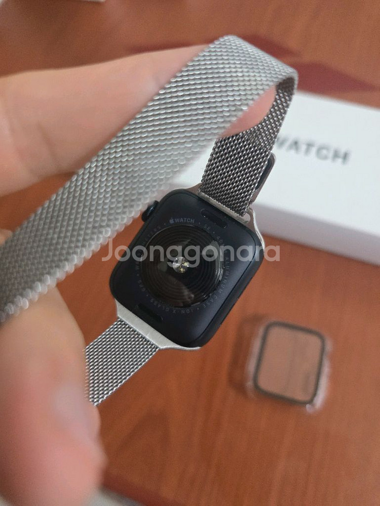 애플워치 se2 40mm(미드나잇) 풀박스--4