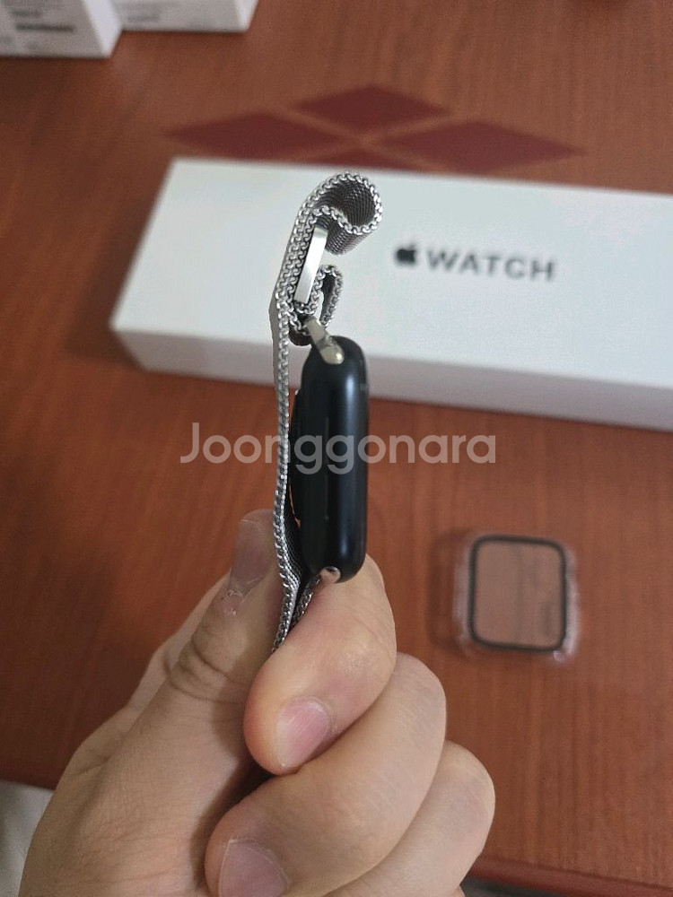 애플워치 se2 40mm(미드나잇) 풀박스--3