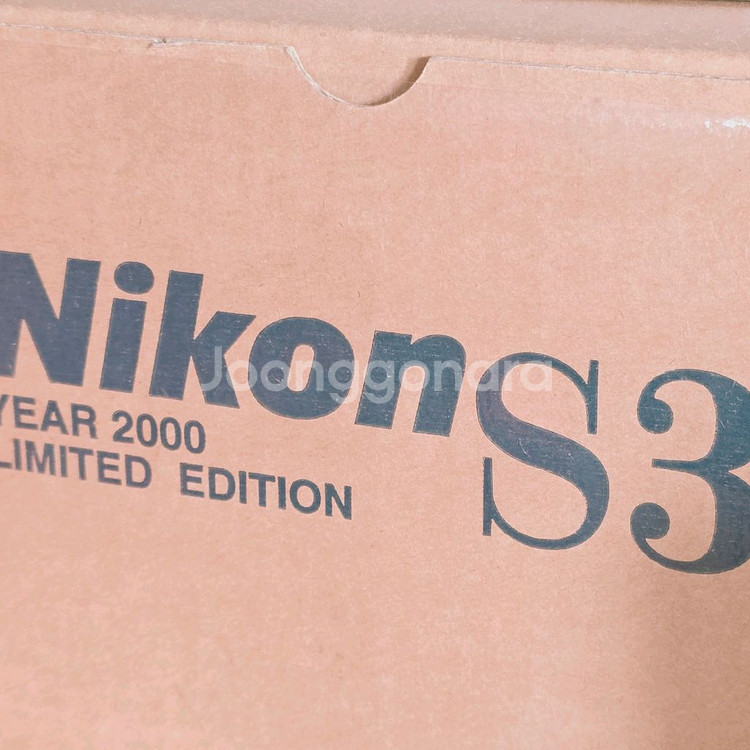 니콘 s3 실버 2000년 복각 에디션 미사용--0