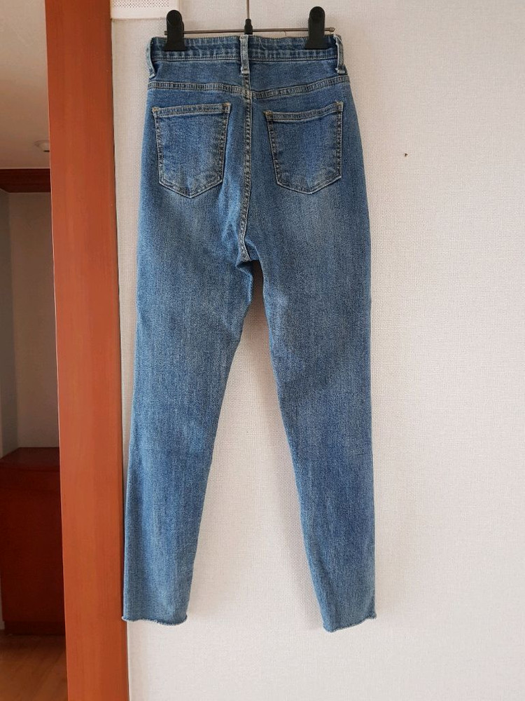 하이웨이스트 스키니진 이미지