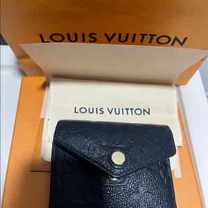 루이비통 빅토리 월닛 블랙 반지갑