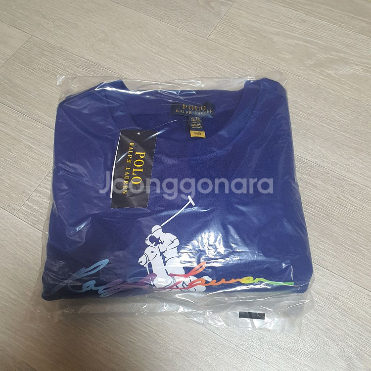 [새상품] 폴로 랄프로렌 보이즈 기모 맨투맨_XL--3