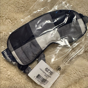 [인하]해스텐스 블루체크 수면안대 새상품 팝니다