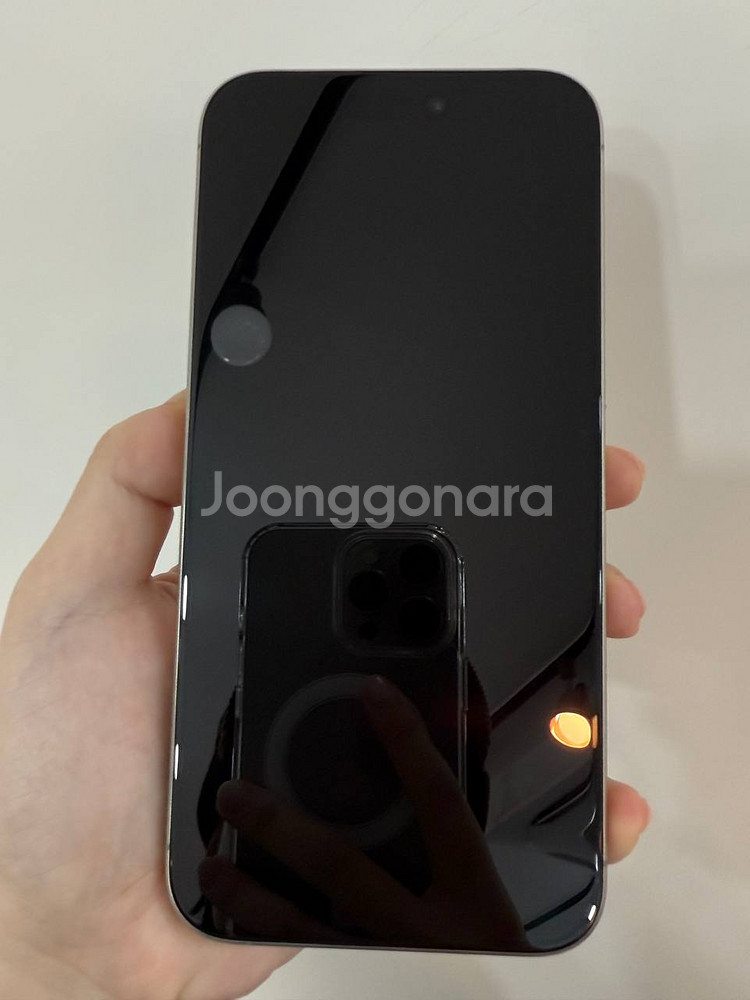 S급/풀박스)아이폰15프로맥스 네추럴 512GB/85%--1