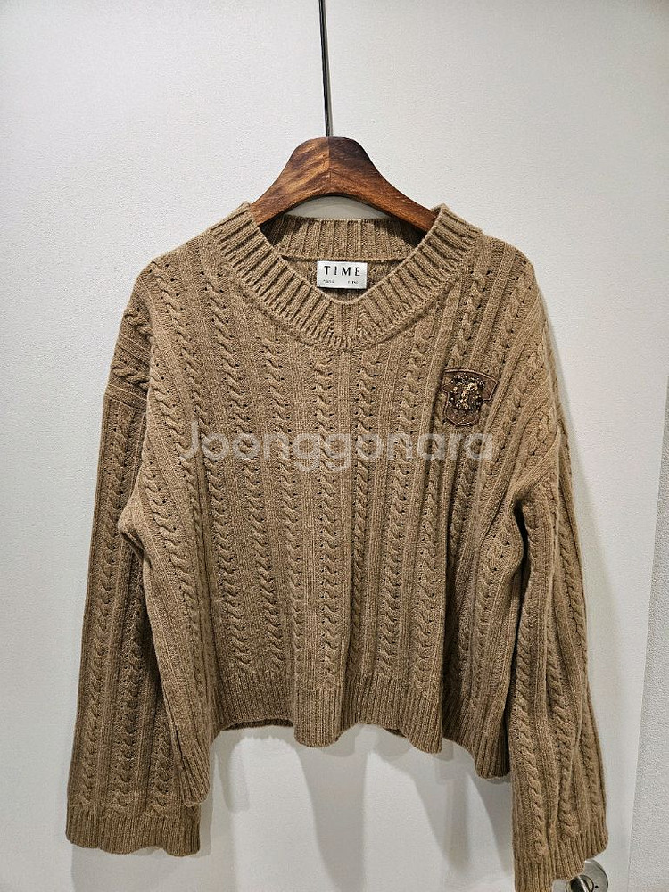 타임 케이블니트탑--0