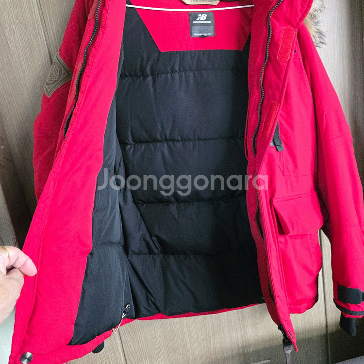 뉴발란스 오리털패딩--2