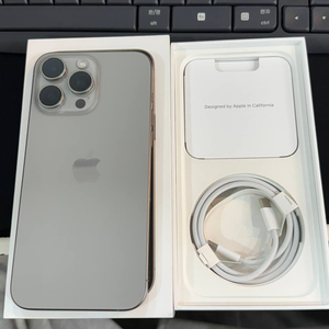 S급/풀박스)아이폰15프로맥스 네추럴 512GB/85%