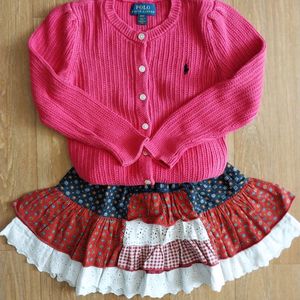 여아 폴로가디건