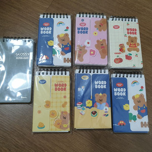 (새상품) 영어 단어 정리 수첩.노트 6개