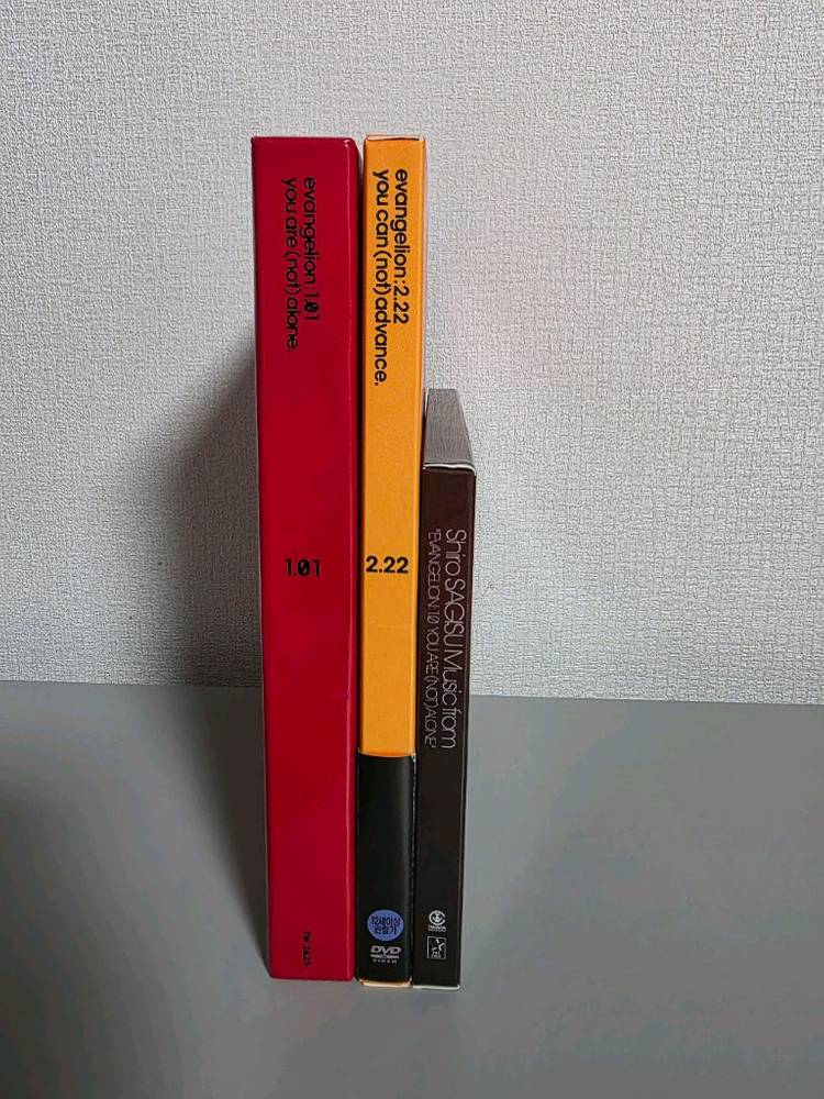 DVD 에반게리온 1.01 2.22 고전 애니 만화 이미지