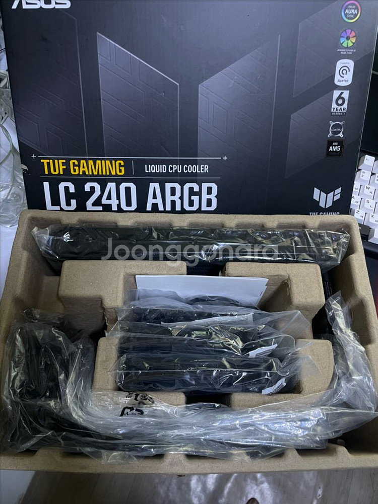 수냉쿨러 ASUS TUF LC 240 4만--0