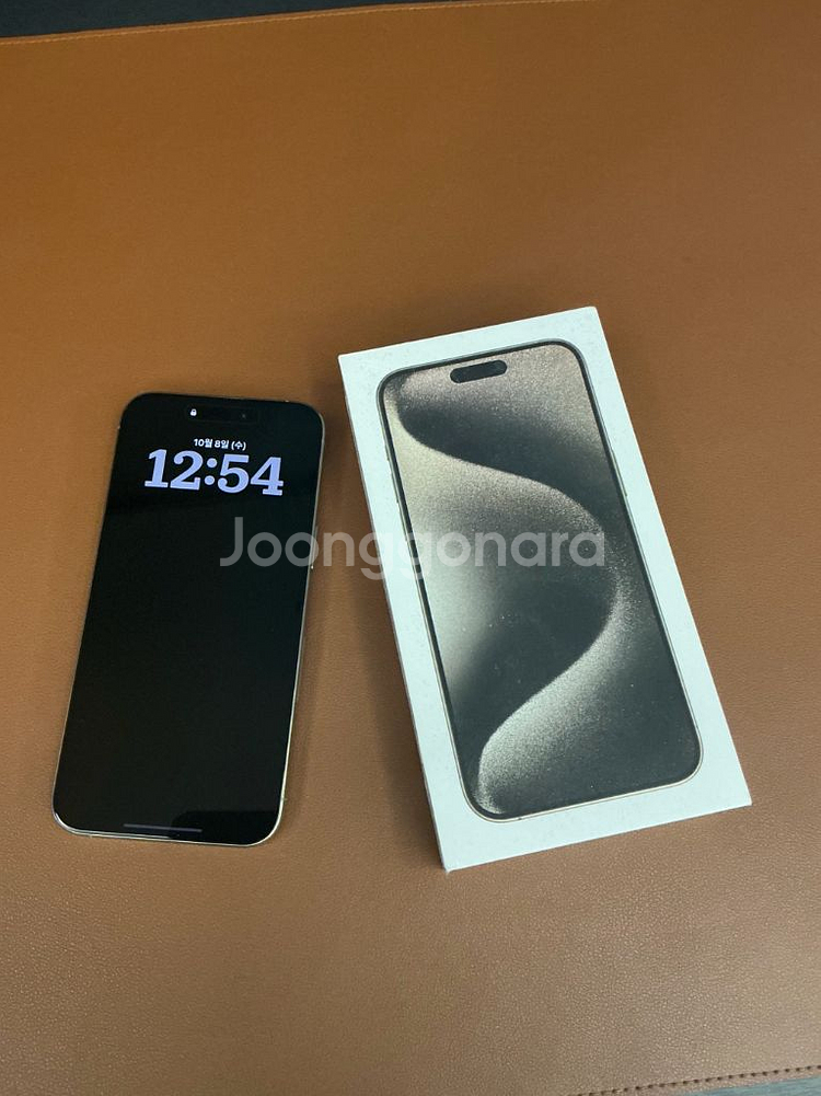 아이폰 15 프로맥스 512GB 네추럴 티타늄 미국판--0