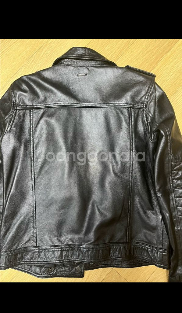 캘빈클라인 블랙 가죽 자켓 S--2