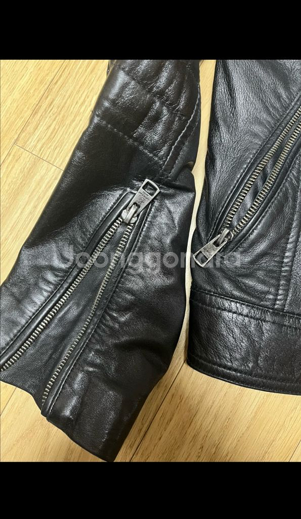 캘빈클라인 블랙 가죽 자켓 S--8