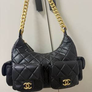 샤넬 호보백 라지 블랙