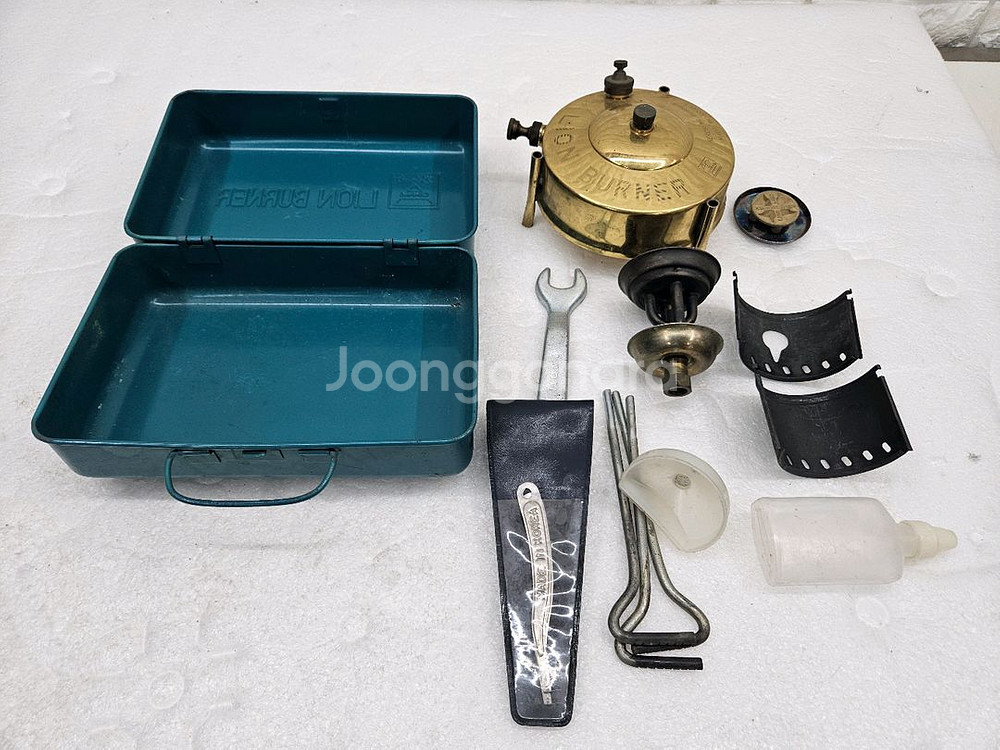 라이온 황동 석유버너 입니다--0