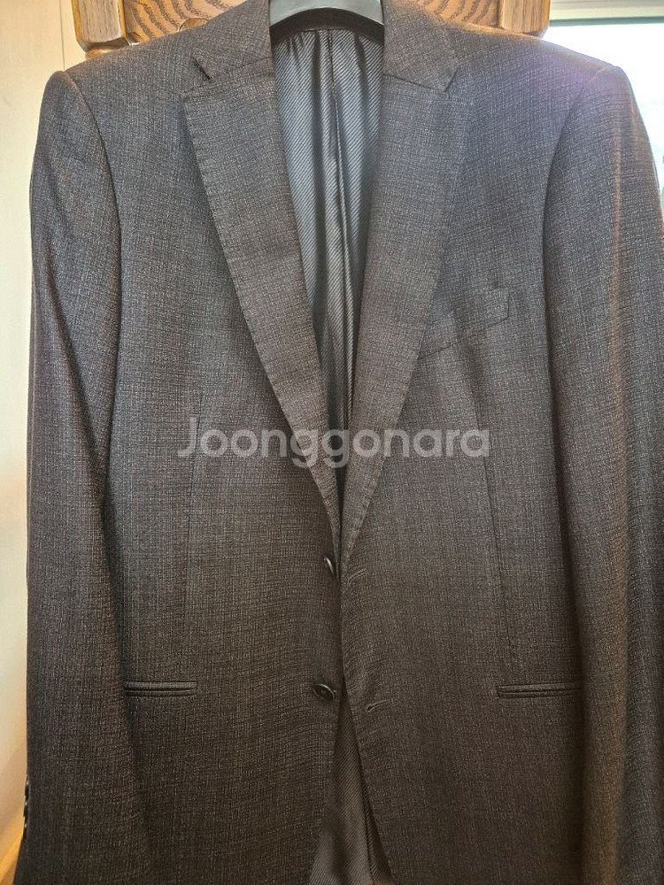 엠프리오 아르마니 체크패턴 울수트--0