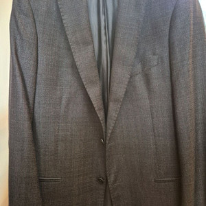 엠프리오 아르마니 체크패턴 울수트