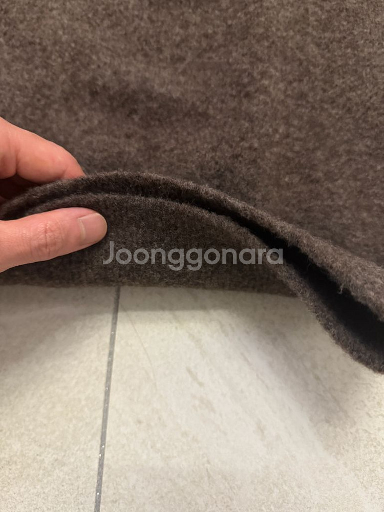 포터리 메리노울 컴포트니트 다크브라운 4사이즈--4