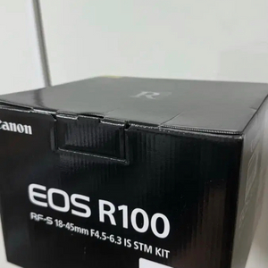 캐논 r100 18-45mm 렌즈킷 미개봉 새상품